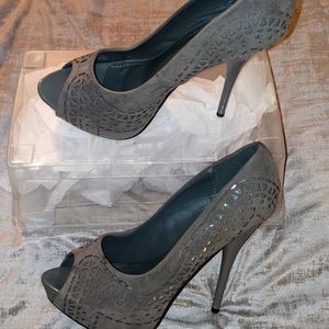 Winona Grey Heels